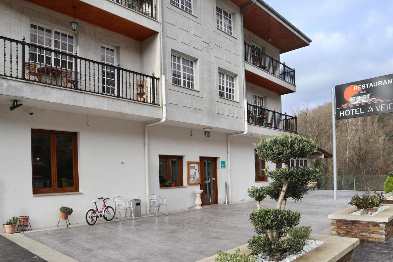 Hotel A Veiga Samos Esterno foto