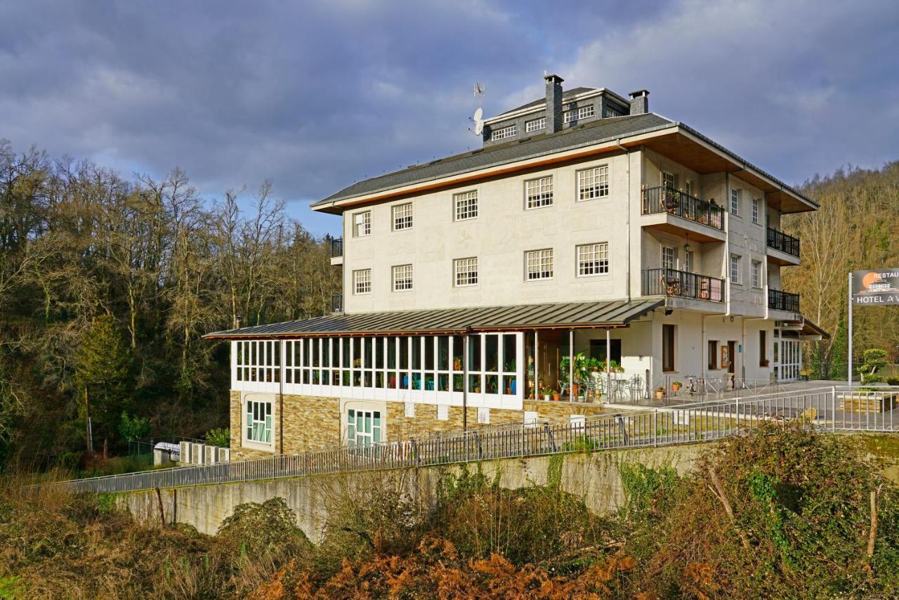 Hotel A Veiga Samos Esterno foto