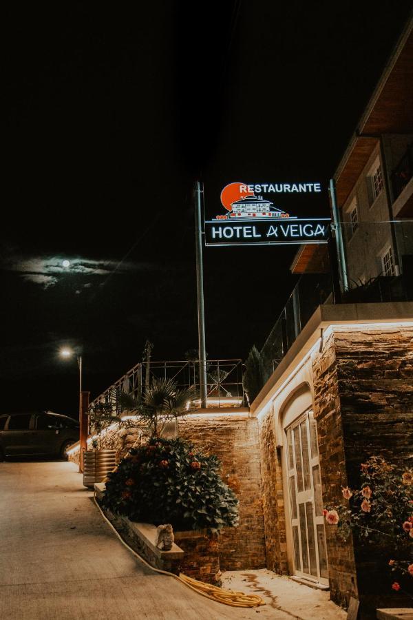 Hotel A Veiga Samos Esterno foto